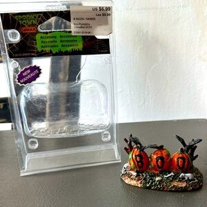 Spooky Town 84339 BOO Pumpkin Jack O Lantern Halloween Village 2018 Accessory